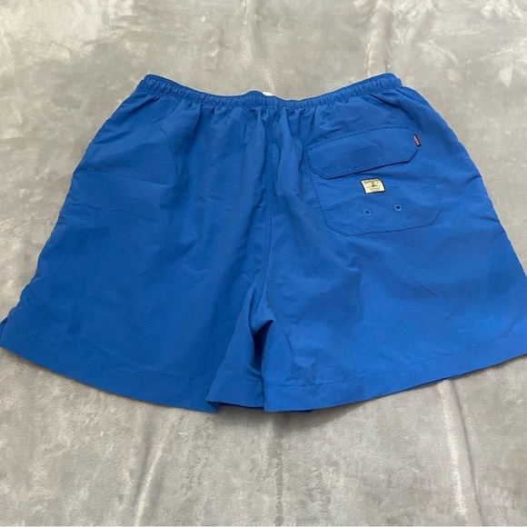 Tommy Bahama Blue Mesh Lined Embroidered Swim Shorts 21757 - Picture 3 of 10